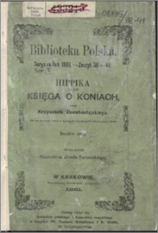 Księga o koniach