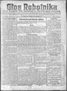 Głos Robotnika 1923, R. 4 nr 1