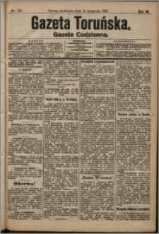 Gazeta Toruńska 1910, R. 46 nr 262 + dodatek