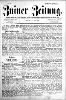 Zniner Zeitung 1902.07.09 R.15 nr 53
