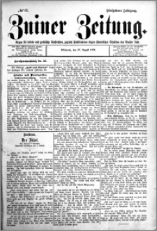 Zniner Zeitung 1902.08.27 R.15 nr 67