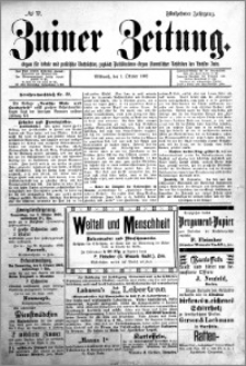 Zniner Zeitung 1902.10.01 R.15 nr 77