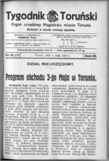 Tygodnik Toruński 1926, R. 3, nr 18