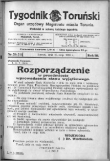 Tygodnik Toruński 1926, R. 3, nr 20