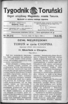 Tygodnik Toruński 1926, R. 3, nr 29