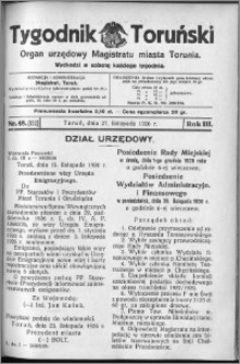 Tygodnik Toruński 1926, R. 3, nr 48