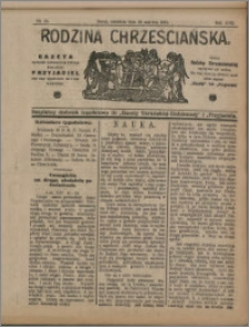 Rodzina Chrześciańska 1911 nr 25