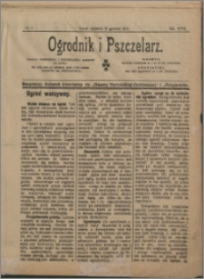 Ogrodnik i Pszczelarz 1911 nr 5