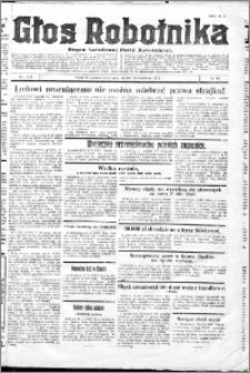 Głos Robotnika 1927, R. 8 nr 87