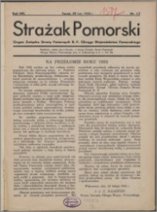 Strażak Pomorski 1934, R. 8 nr 1/2