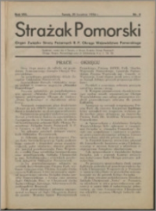 Strażak Pomorski 1934, R. 8 nr 4