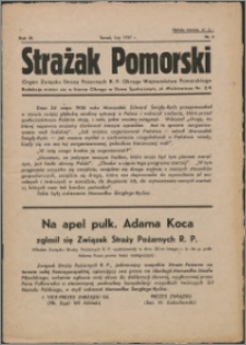 Strażak Pomorski 1937, R. 11 nr 2