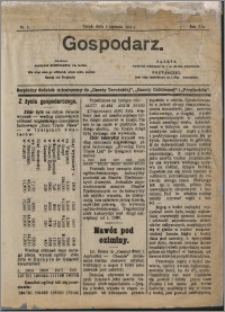 Gospodarz 1910 nr 1