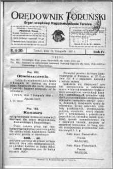 Orędownik Toruński 1927, R. 4, nr 46