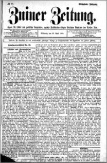 Zniner Zeitung 1904.04.20 R.17 nr 30