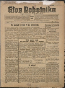 Głos Robotnika 1930, R. 11 nr 1