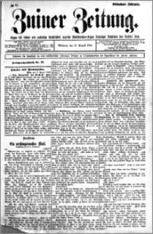 Zniner Zeitung 1904.08.10 R.17 nr 62
