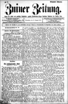 Zniner Zeitung 1904.08.13 R.17 nr 63