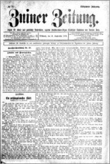 Zniner Zeitung 1904.09.21 R.17 nr 74