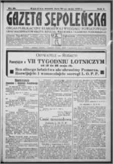 Gazeta Sępoleńska 1930, R. 4, nr 58