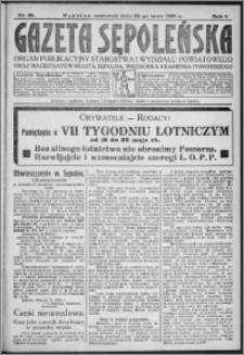 Gazeta Sępoleńska 1930, R. 4, nr 59