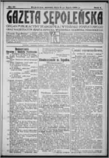 Gazeta Sępoleńska 1930, R. 4, nr 77