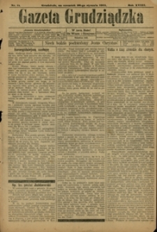 Gazeta Grudziądzka 1911.01.11 R.18 nr 26
