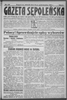 Gazeta Sępoleńska 1930, R. 4, nr 119