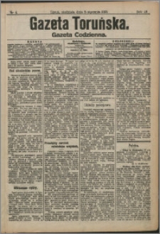 Gazeta Toruńska 1913, R. 49 nr 4 + dodatek