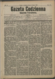 Gazeta Toruńska 1913, R. 49 nr 33 + dodatek