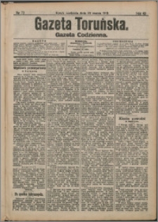 Gazeta Toruńska 1913, R. 49 nr 72 + dodatek