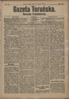 Gazeta Toruńska 1912, R. 48 nr 47