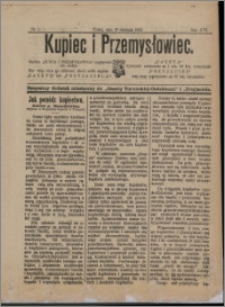 Kupiec i Przemysłowiec 1912 nr 1