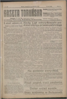Gazeta Toruńska 1921, R. 57 nr 234