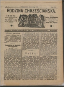 Rodzina Chrześciańska 1912 nr 5