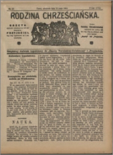 Rodzina Chrześciańska 1912 nr 20