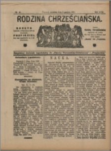 Rodzina Chrześciańska 1912 nr 49