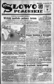 Słowo Pomorskie 1934.10.23 R.14 nr 243