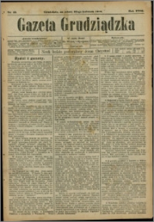 Gazeta Grudziądzka 1911.04.22 R.17 nr 48 + dodatek