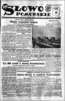 Słowo Pomorskie 1934.11.23 R.14 nr 269