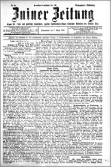 Zniner Zeitung 1906.04.07 R.19 nr 28