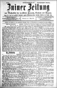 Zniner Zeitung 1908.03.04 R. 21 nr 19