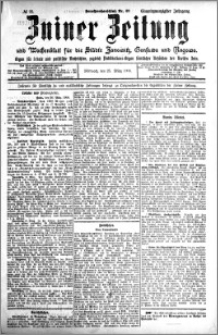 Zniner Zeitung 1908.03.25 R. 21 nr 25