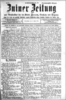 Zniner Zeitung 1908.04.04 R. 21 nr 28