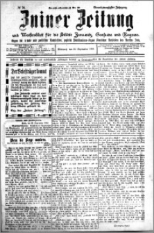 Zniner Zeitung 1908.09.23 R. 21 nr 76