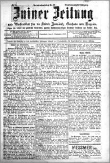 Zniner Zeitung 1908.09.26 R. 21 nr 77
