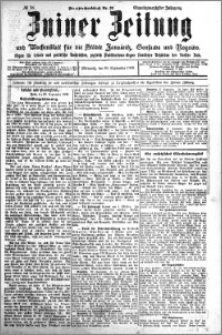 Zniner Zeitung 1908.09.30 R. 21 nr 78