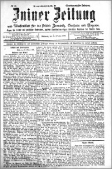 Zniner Zeitung 1908.10.14 R. 21 nr 82