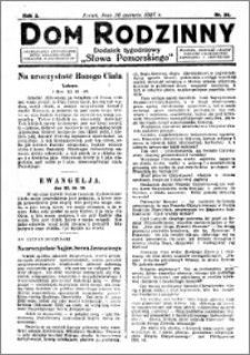 Dom Rodzinny : dodatek tygodniowy Słowa Pomorskiego, 1927.06.16 R. 3 nr 24