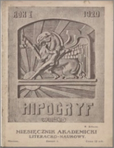 Hipogryf 1920, R. 1 zesz. 1